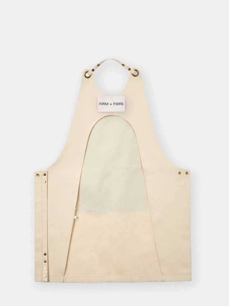 Heavy 300GSM Organic Cotton Canvas Scoop Apron