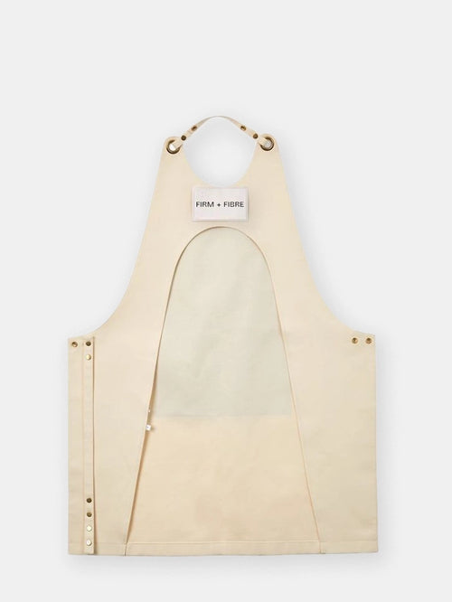 Heavy 300GSM Organic Cotton Canvas Scoop Apron
