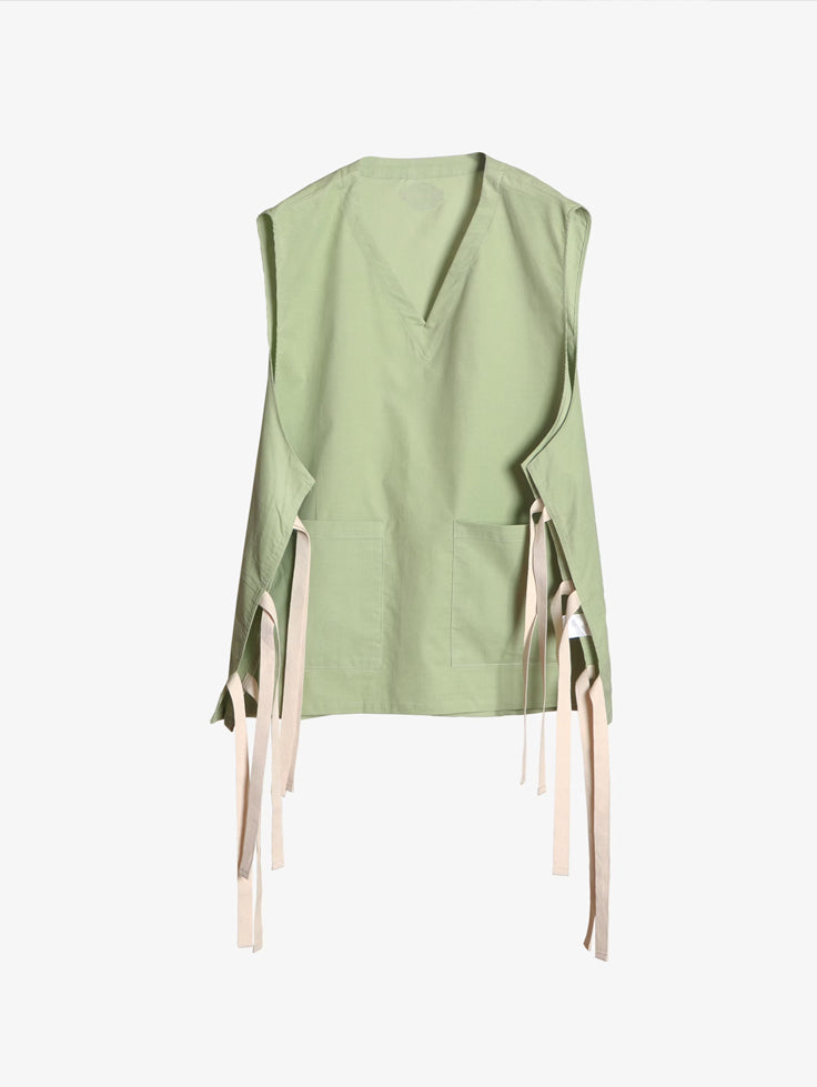 Mint Green Apron Vest