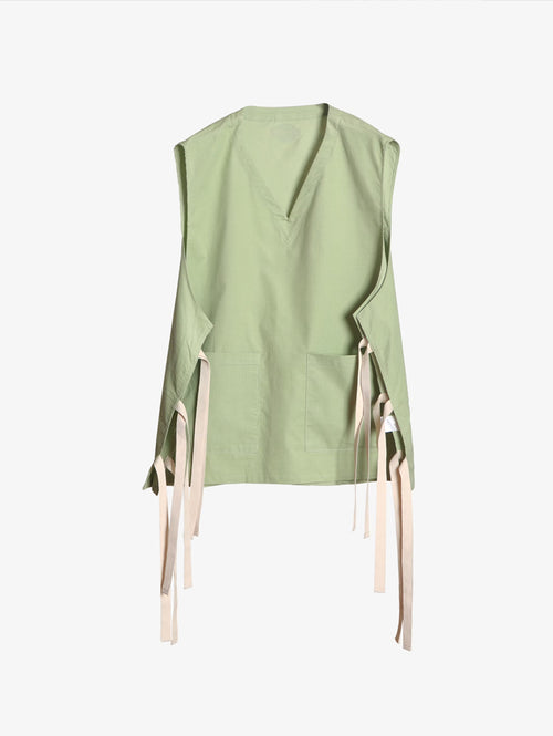 Mint Green Apron Vest